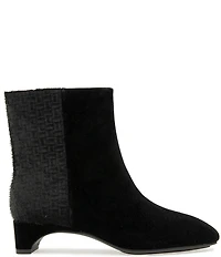 Gentle Souls Nalston Haircalf and Suede Booties
