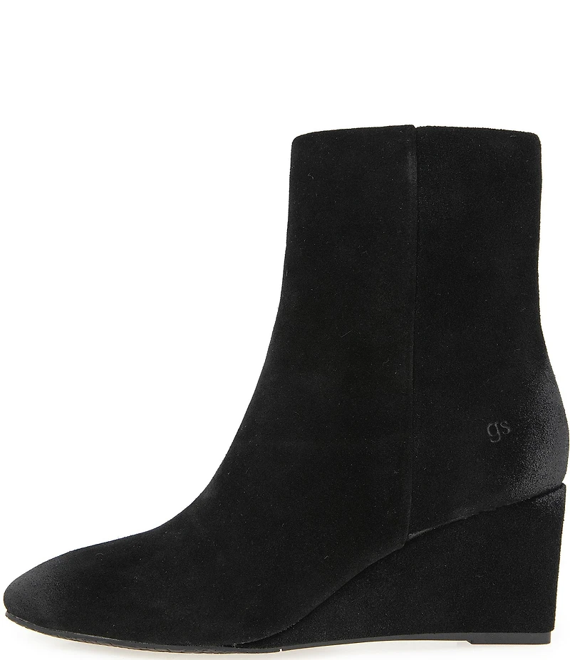 Gentle Souls Nash Suede Wedge Booties