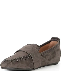 Gentle Souls Sandra Suede Loafers