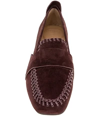 Gentle Souls Sandra Suede Loafers