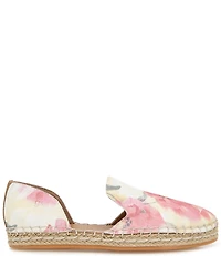 Gentle Souls Seville Floral Suede Espadrille Loafers