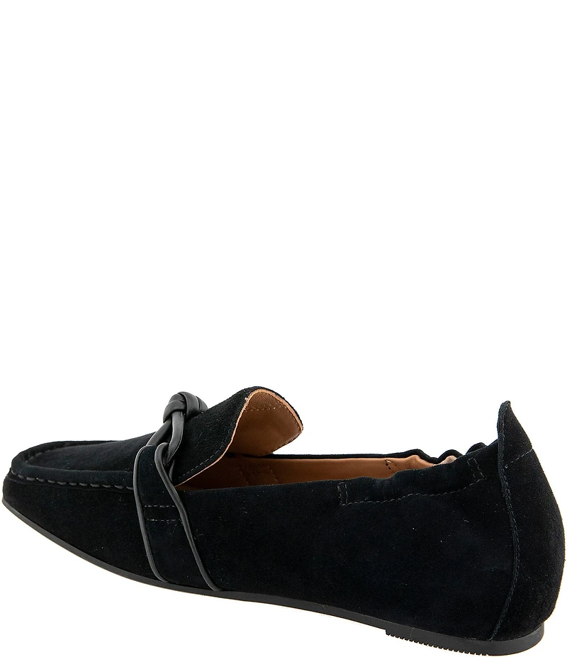 Gentle Souls Sophie Knot Suede Loafers