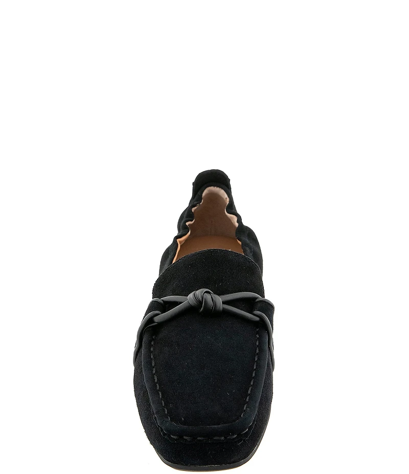 Gentle Souls Sophie Knot Suede Loafers