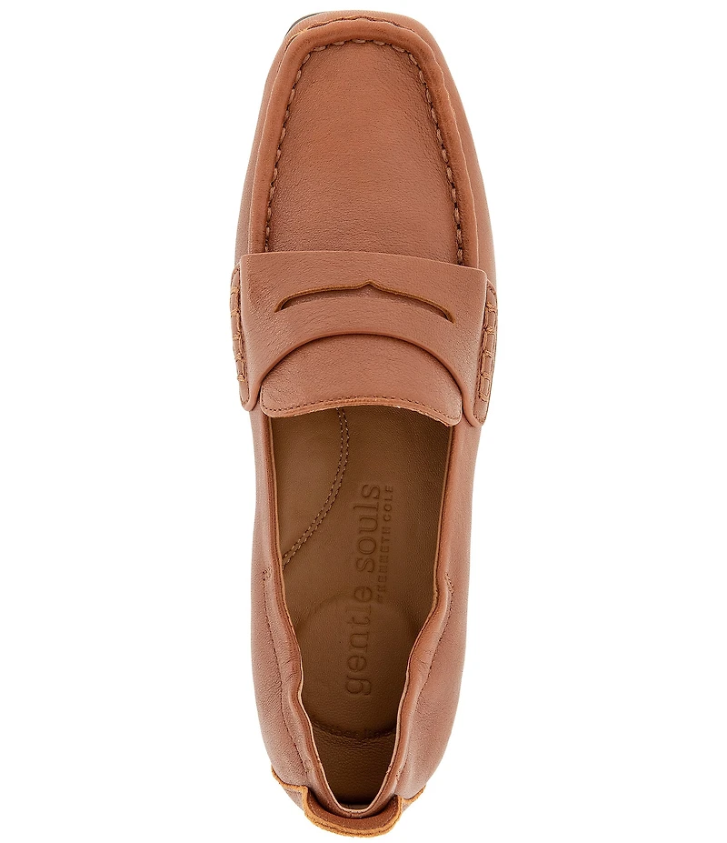Gentle Souls Sophie Leather Penny Loafer Drivers