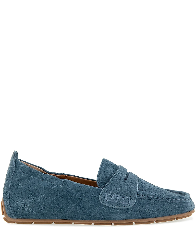 Gentle Souls Sophie Suede Penny Loafer Drivers