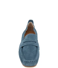Gentle Souls Sophie Suede Penny Loafer Drivers