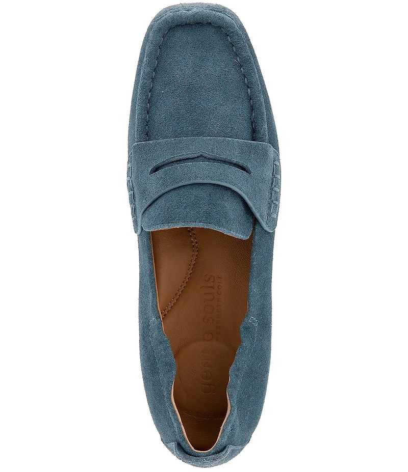 Gentle Souls Sophie Suede Penny Loafer Drivers