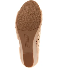 Gentle Souls Talerie Perforated Suede Shootie Sandals