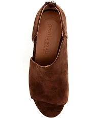 Gentle Souls Talerie Suede Shootie Sandals