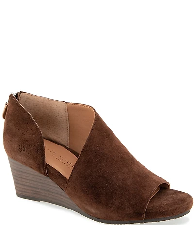 Gentle Souls Talerie Suede Shootie Sandals