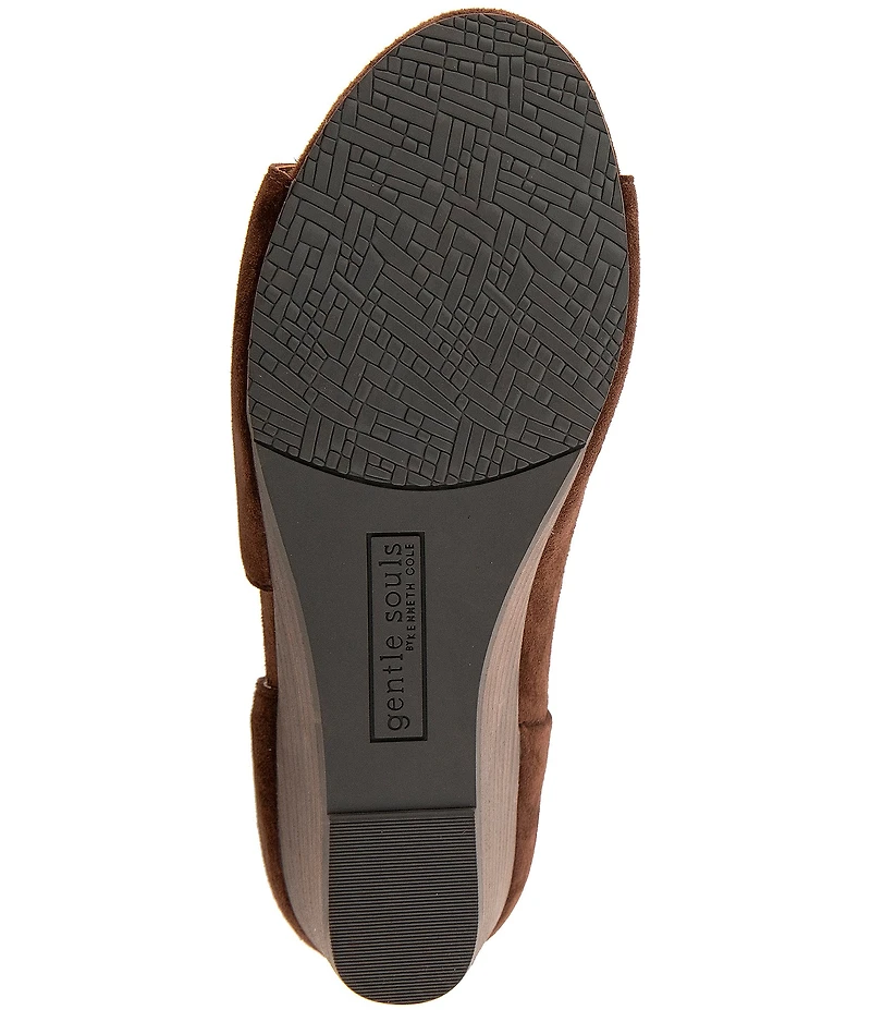 Gentle Souls Talerie Suede Shootie Sandals
