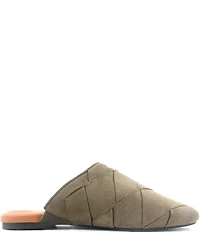 Gentle Souls Westley Woven Suede Mules