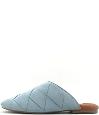 Gentle Souls Westley Woven Suede Mules