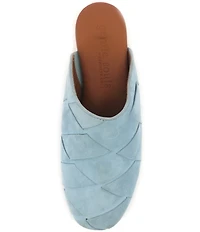 Gentle Souls Westley Woven Suede Mules