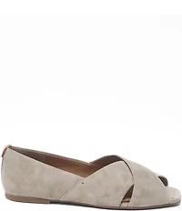 Gentle Souls Whoebe Suede Peep Toe Flats