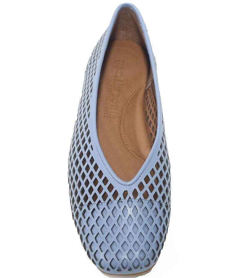 Gentle Souls Willow Perforated Leather Flats