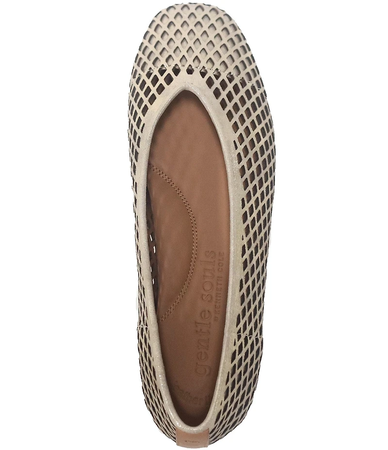 Gentle Souls Willow Perforated Leather Flats