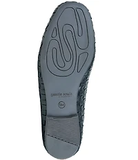 Gentle Souls Willow Woven Leather Ballet Flats
