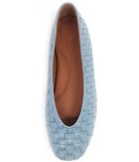 Gentle Souls Willow Woven Leather Ballet Flats