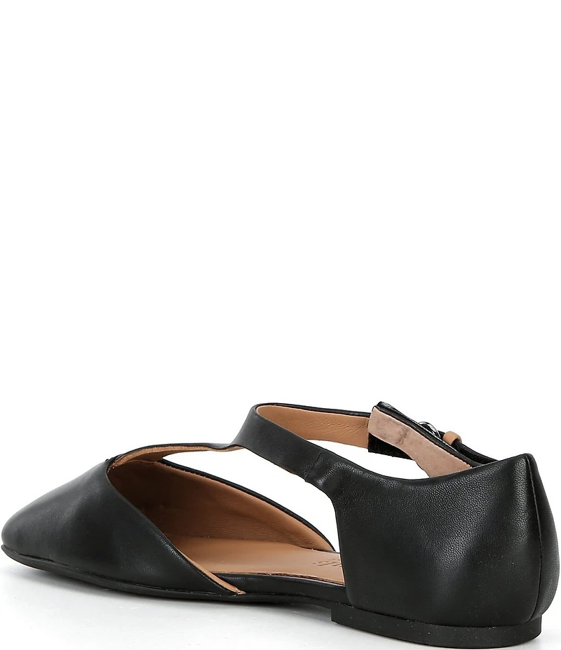 Gentle Souls Wyatt Leather T-Strap Flats