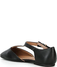 Gentle Souls Wyatt Leather T-Strap Flats