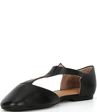 Gentle Souls Wyatt Leather T-Strap Flats