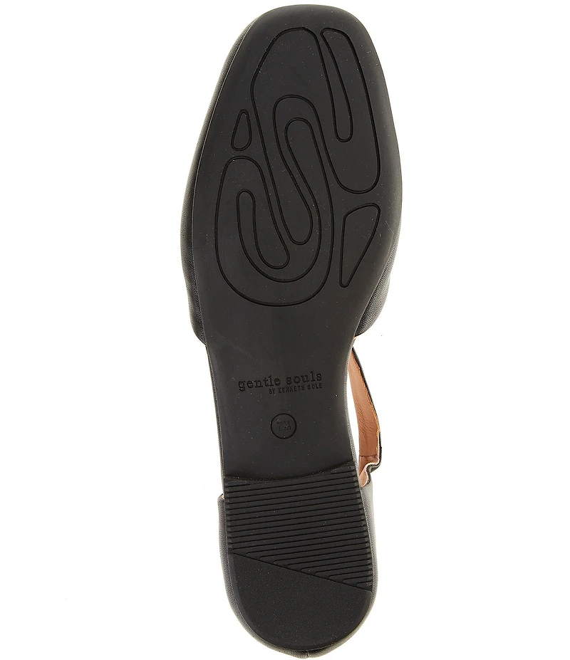 Gentle Souls Wyatt Leather T-Strap Flats