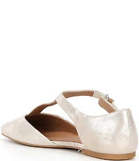 Gentle Souls Wyatt Leather T-Strap Flats
