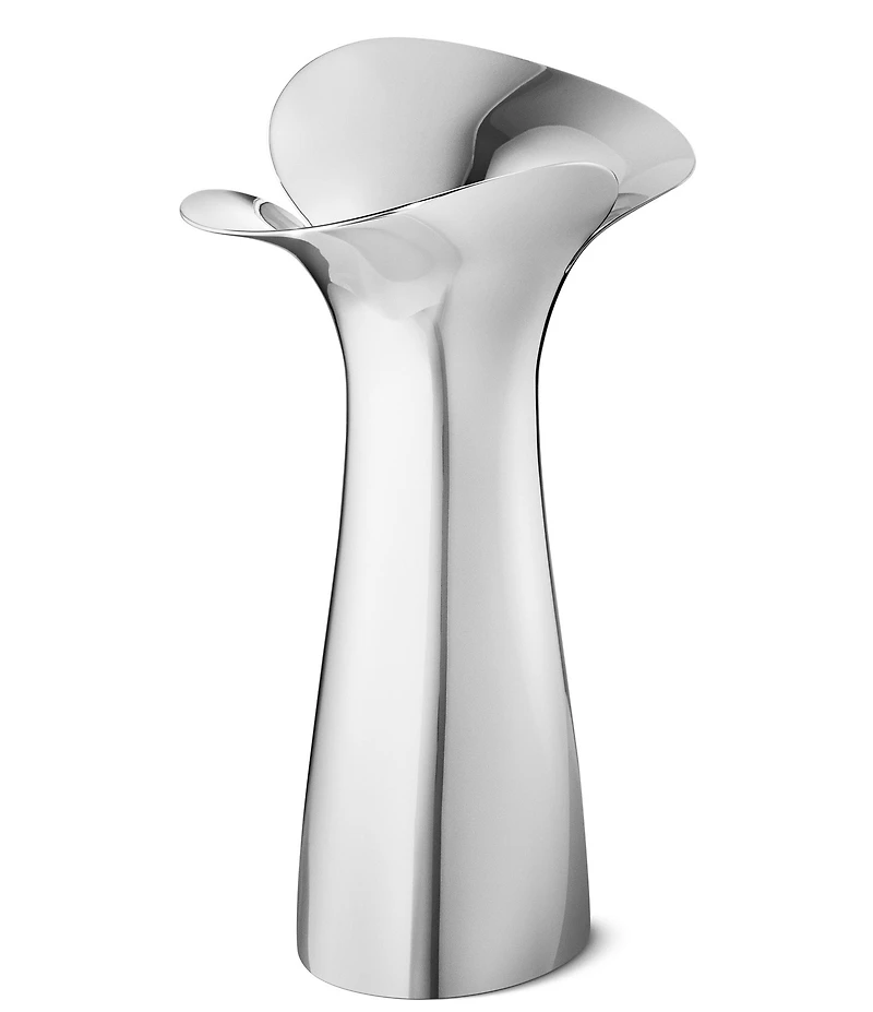 Georg Jensen Bloom Botanica Stainless Steel Vase