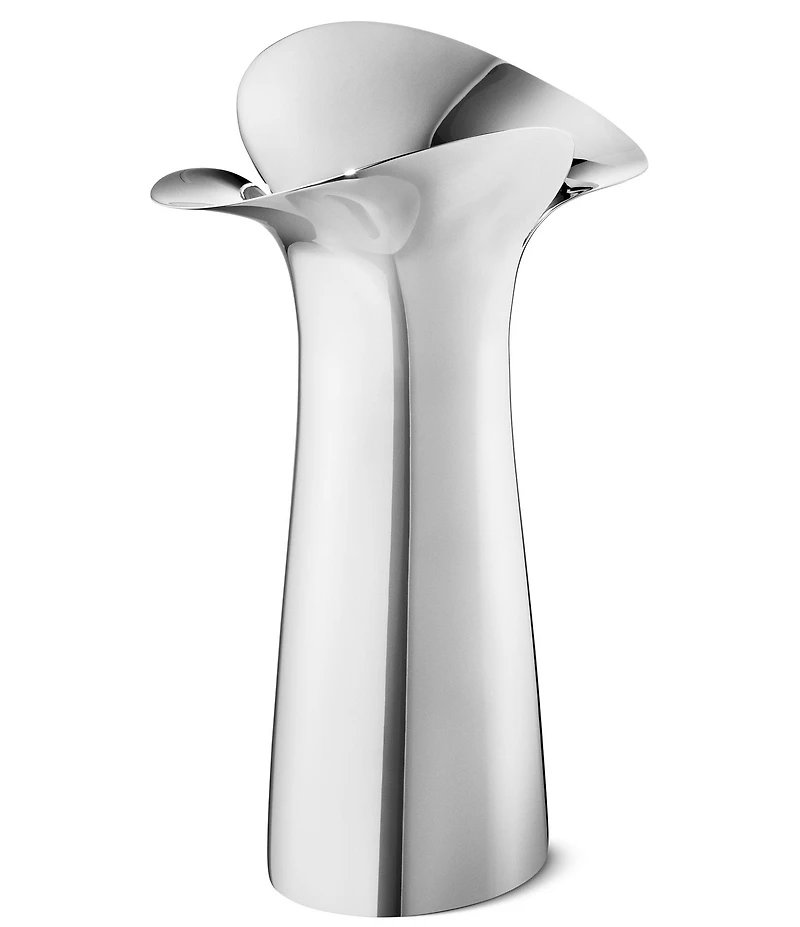 Georg Jensen Bloom Botanica Stainless Steel Vase