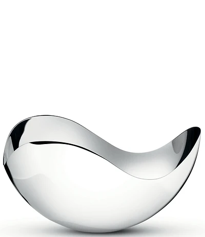 Georg Jensen Bloom Mirror Stainless Steel Petit Bowl