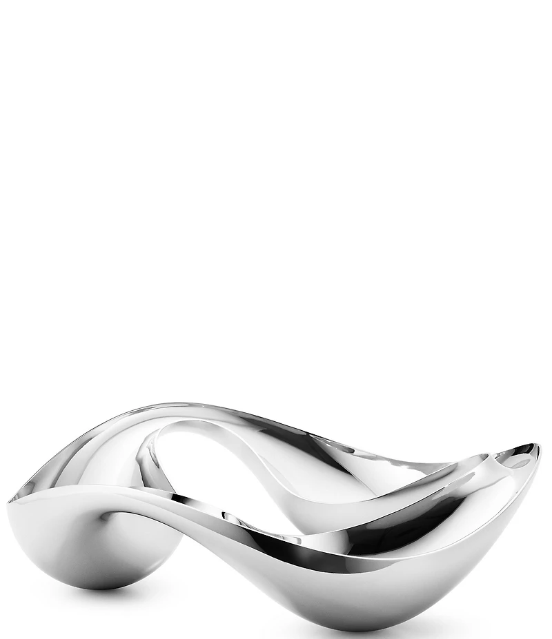 Georg Jensen Cobra Triple Snack Stainless Steel Bowl