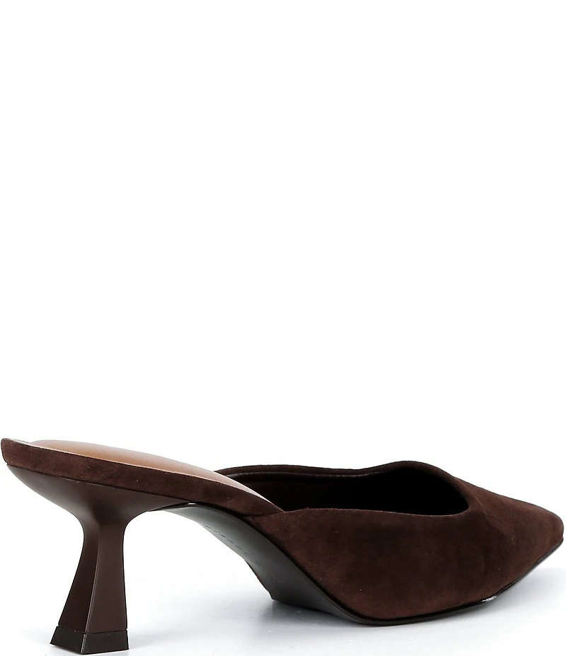 Gianni Bini Wade Suede Pointed Toe Dress Mules