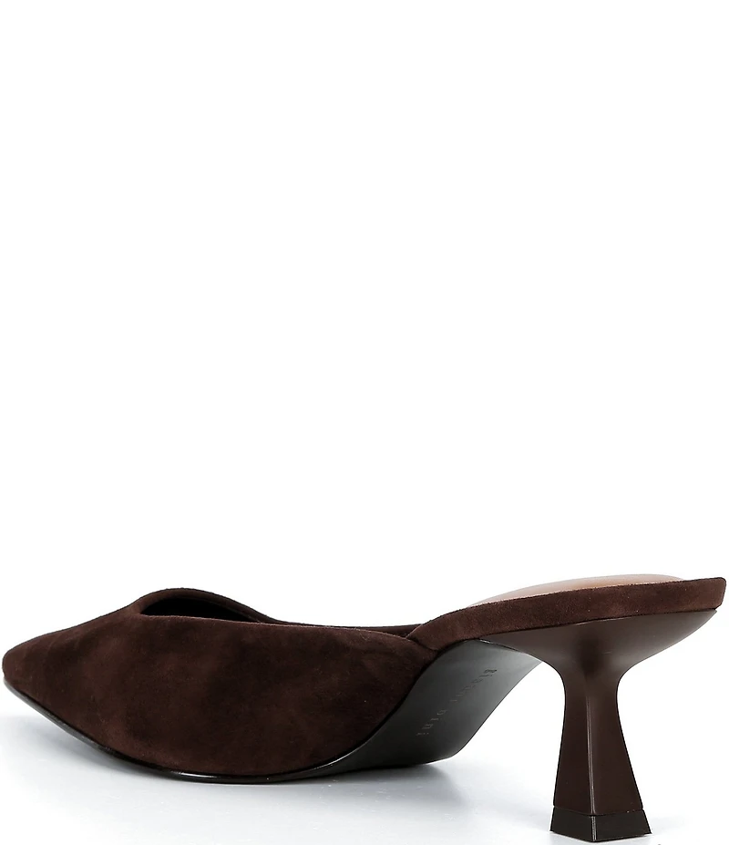Gianni Bini Wade Suede Pointed Toe Dress Mules