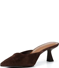 Gianni Bini Wade Suede Pointed Toe Dress Mules