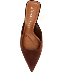 Gianni Bini Wade Suede Pointed Toe Dress Mules