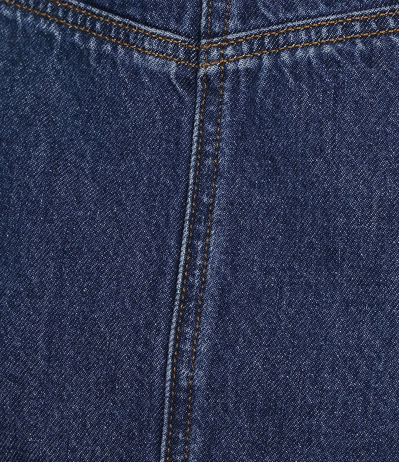 Gianni Bini AJ Denim A-Line Mini Skirt