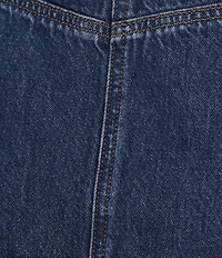 Gianni Bini AJ Denim A-Line Mini Skirt