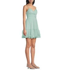 Gianni Bini Alyx Rhinestone Strappy Kitten Heel Dress Sandals