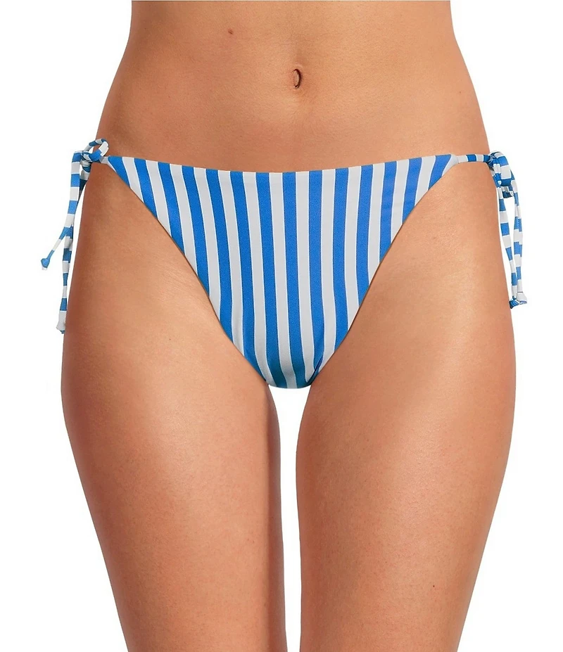 Gianni Bini Amalfi Stripe Tie Side Swim Bottom