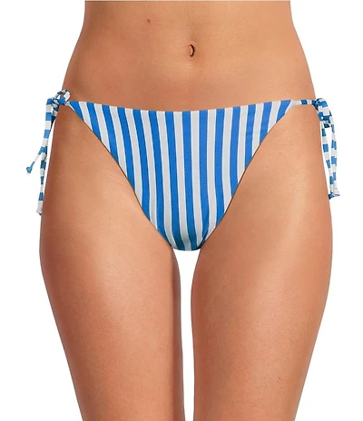 Gianni Bini Amalfi Stripe Tie Side Swim Bottom