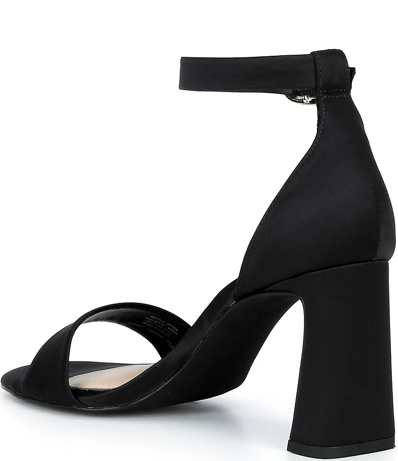 Gianni Bini Amandah Satin Block Heel Dress Sandals