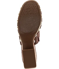 Gianni Bini Amari Studded Suede Platform Mules