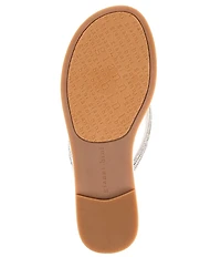 Gianni Bini Betina Rhinestone Embellished Thong Sandals