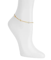 Gianni Bini Bia Delicate Bling Chain Anklet