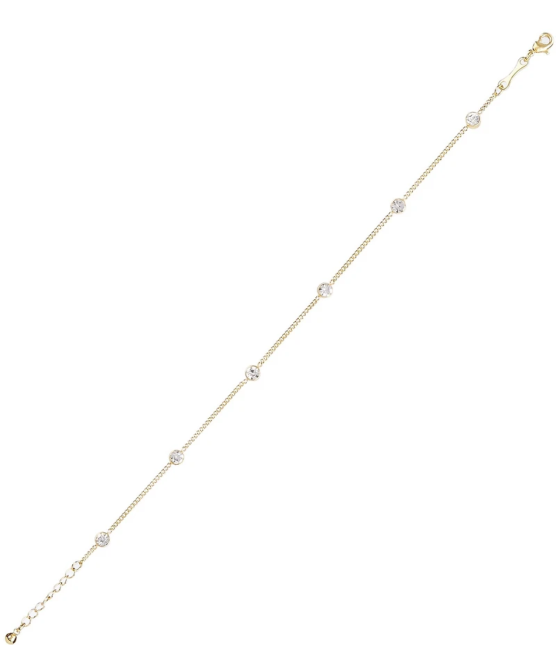 Gianni Bini Bia Delicate Bling Chain Anklet