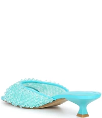 Gianni Bini Billeena Beaded Dress Slide Sandals