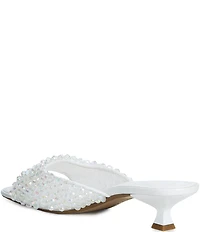 Gianni Bini Billeena Beaded Dress Slide Sandals