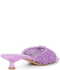 Gianni Bini Billeena Beaded Dress Slide Sandals