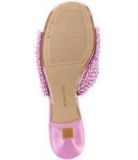 Gianni Bini Billeena Beaded Dress Slide Sandals
